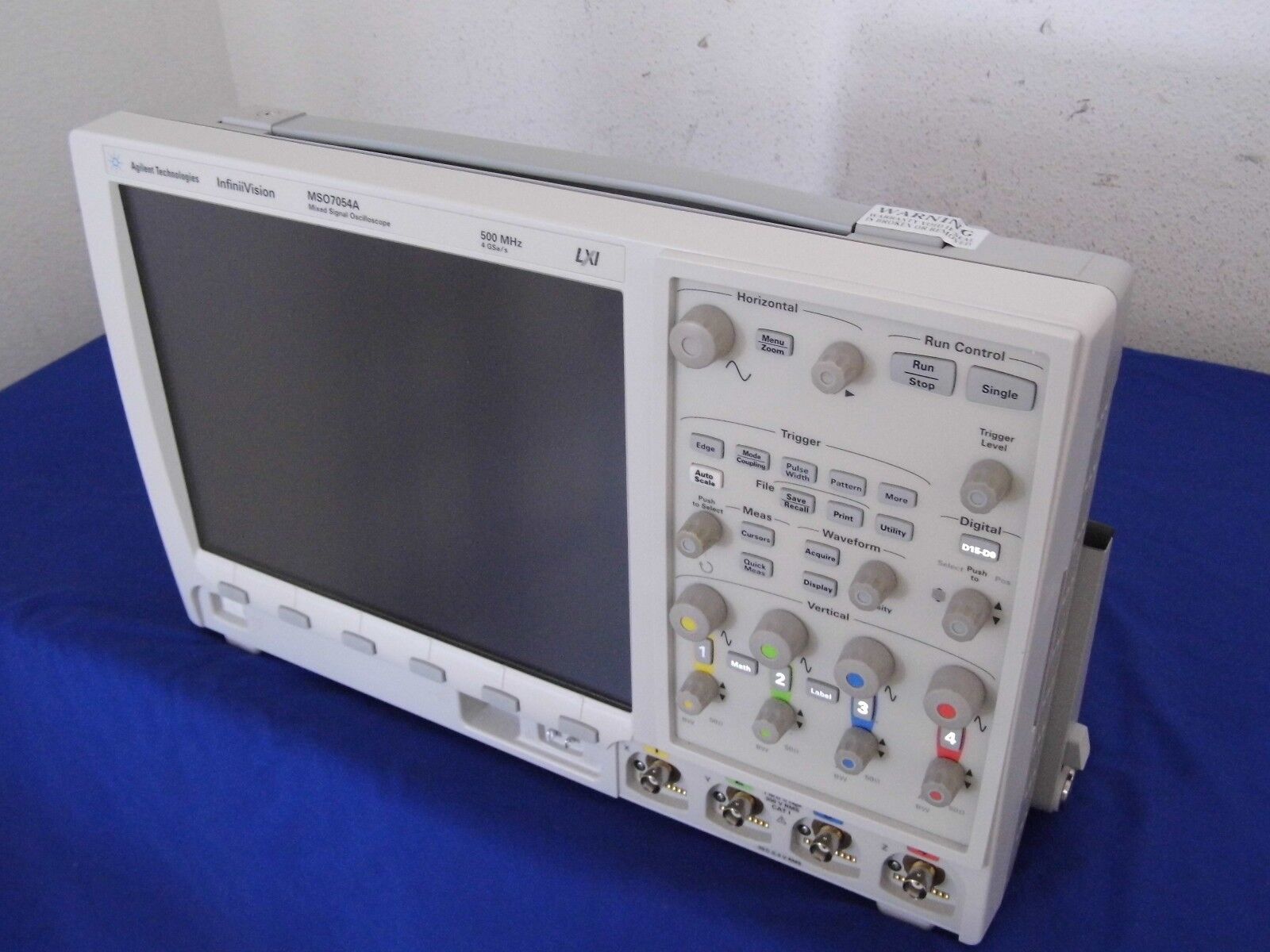 Agilent MSO7054A 500MHz 4GS/s 4Ch Oscilloscope with Digital POD