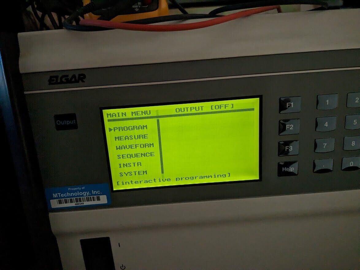 Ametek Elgar SW10500A-1-3-2 Power Source, 10500 VA