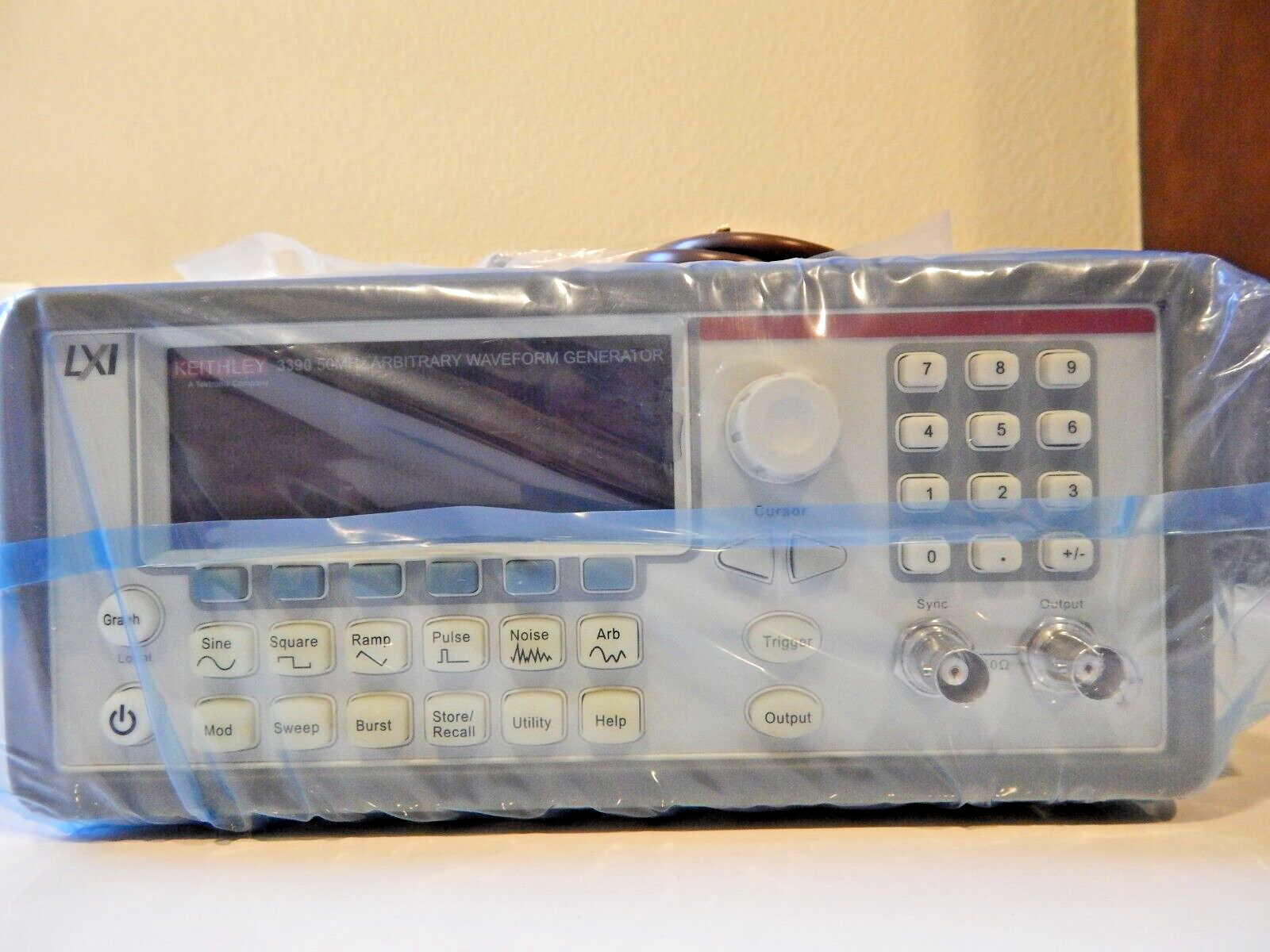Keithley 3390 Arbitrary Waveform/Function Generator, 50 MHz, NEW