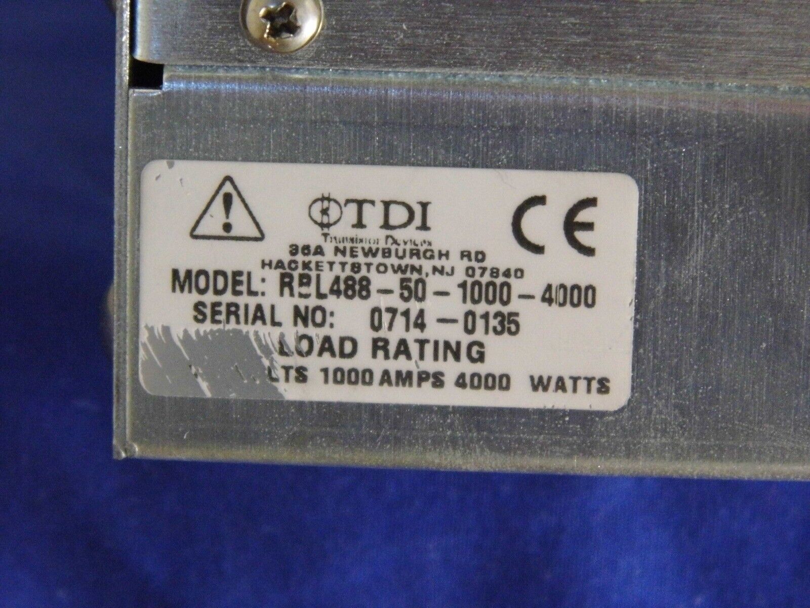 RBL488 50-1000-4000 DC Electronic Load 50Vdc 1000A 4000W 5 in stock