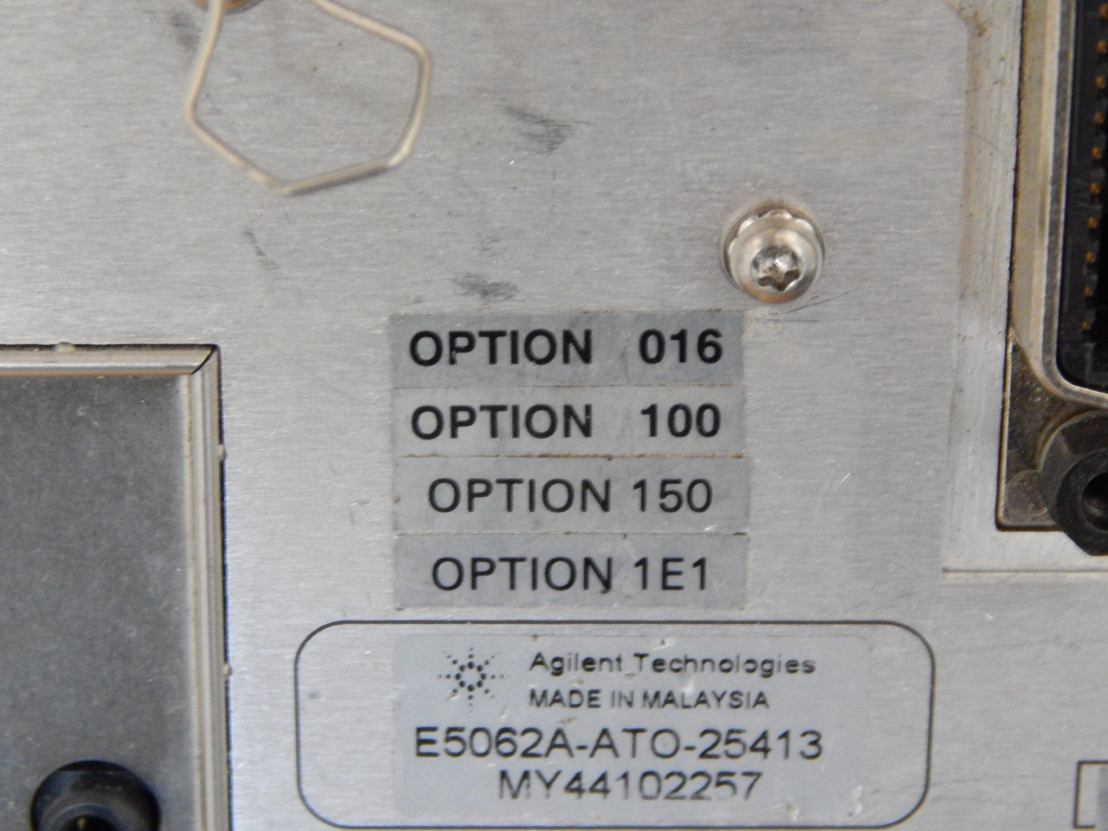 Agilent E5062A 3GHz Network Analyzer Opt. 016, 100, 150 & 1E1, NIST, 3mth wrnty