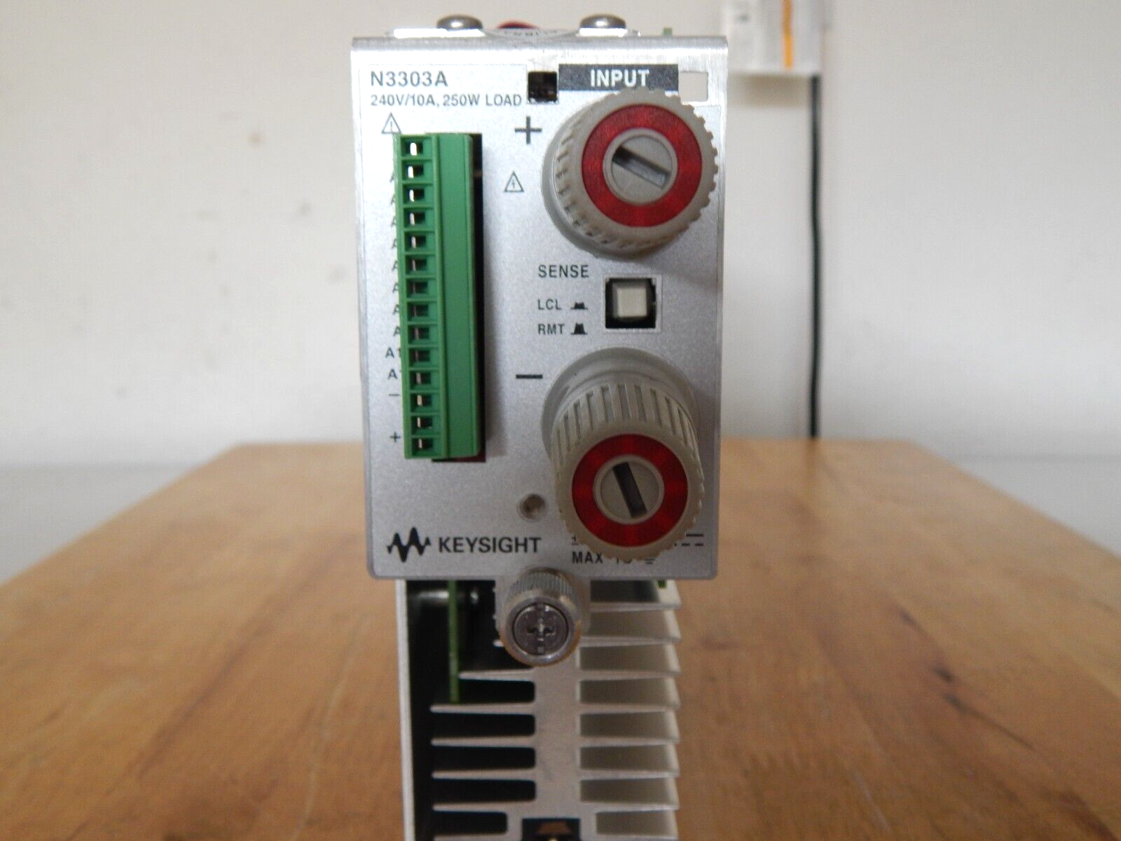 Keysight N3303A DC Electronic Load Module, 0 - 240V, 0-10A, 250W, **MFG Cal'd**