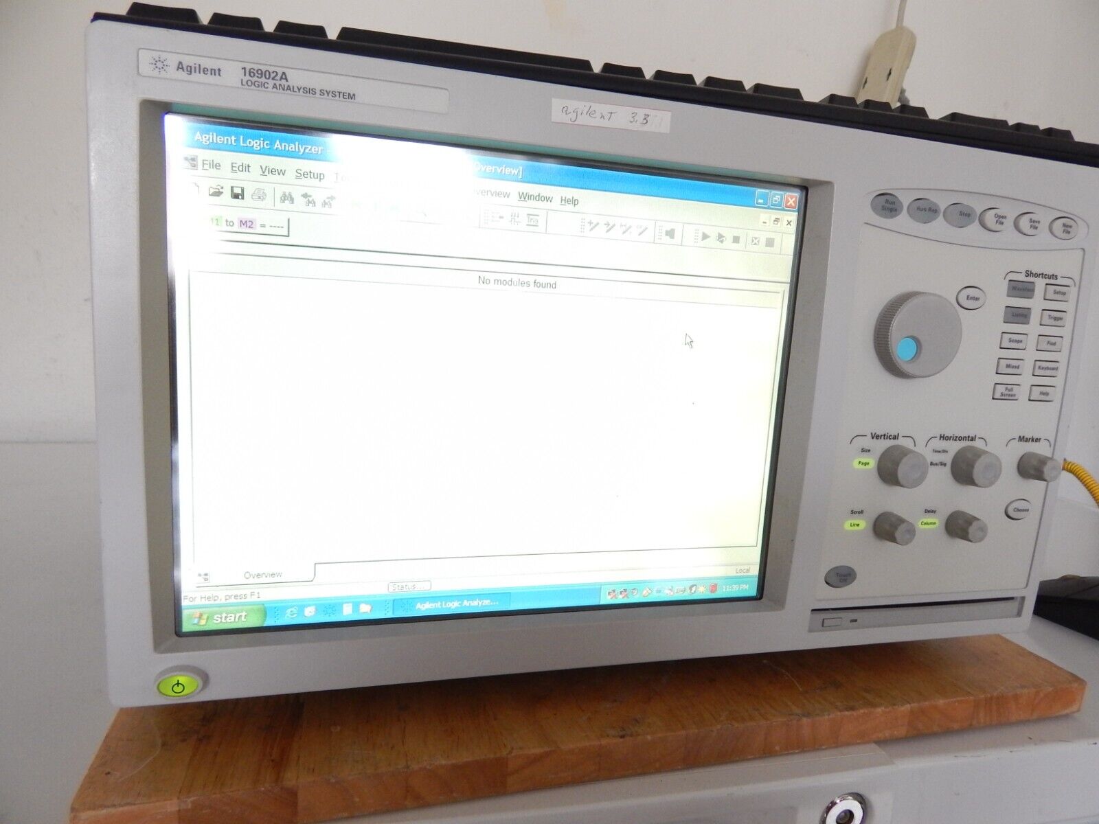 HP - Agilent - Keysight 16902A-014 Logic Analyzer Mainframe