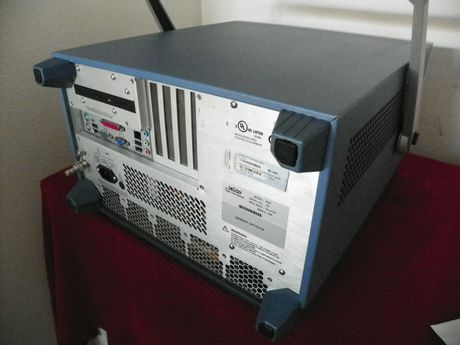 Lecroy SDA6020 6Ghz QUAD 20GS, opt's ASDA DFP2 ET I2C  JTA2 PMA2 SDA SDA2 & more