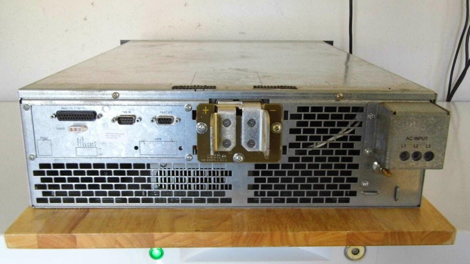 SGA330X15C-0AAA 5KW 0-330VDC 0-15A SORENSEN NIST calibrated 5/18/21