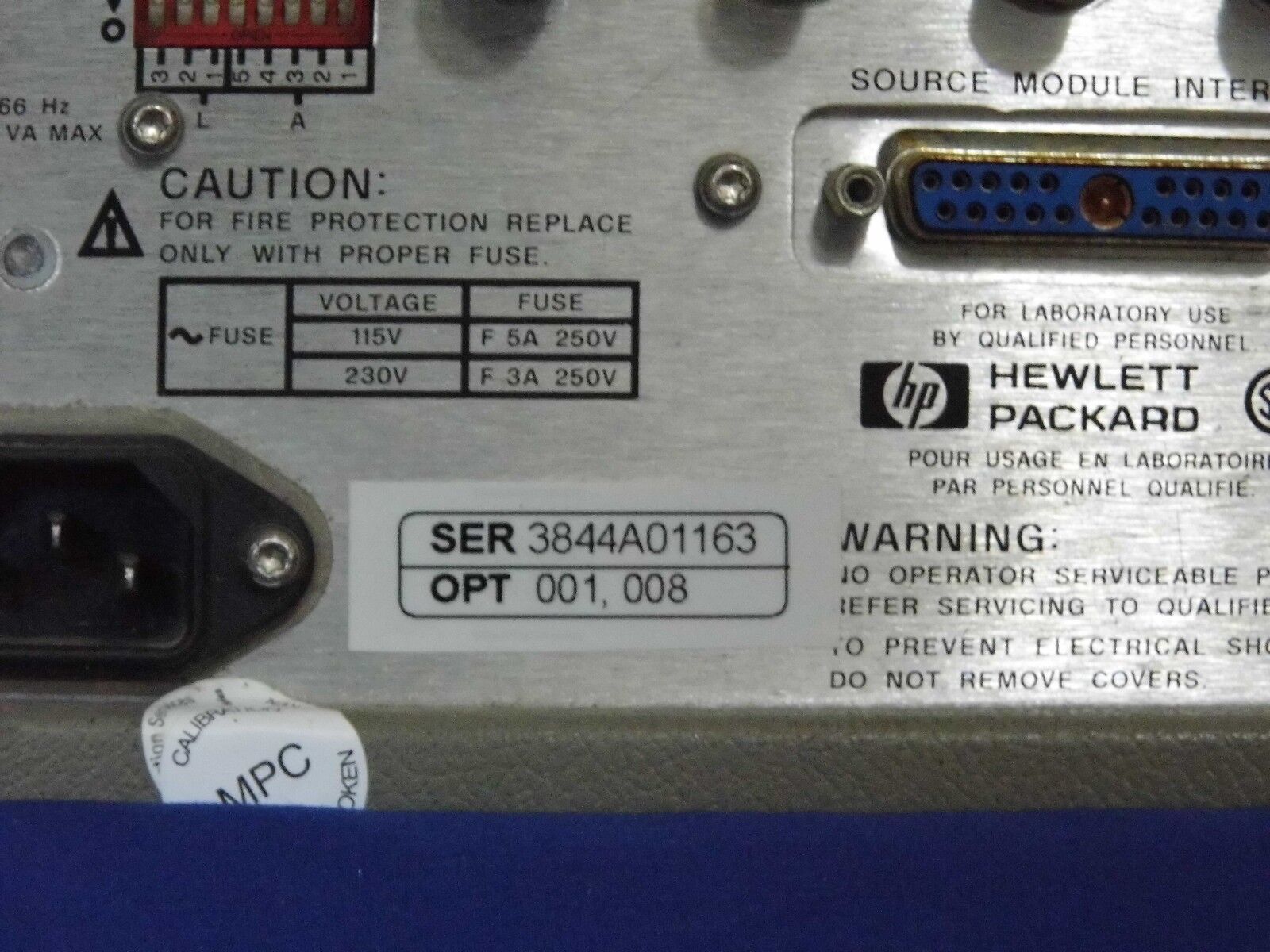 Agilent 83650B /001/008 synthesized generator, 30 day warranty, (2 in stock)