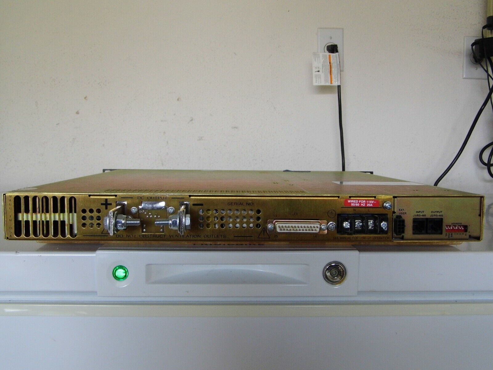 Sorensen DCS33-33E M85 DC Power Supply   30 day warranty