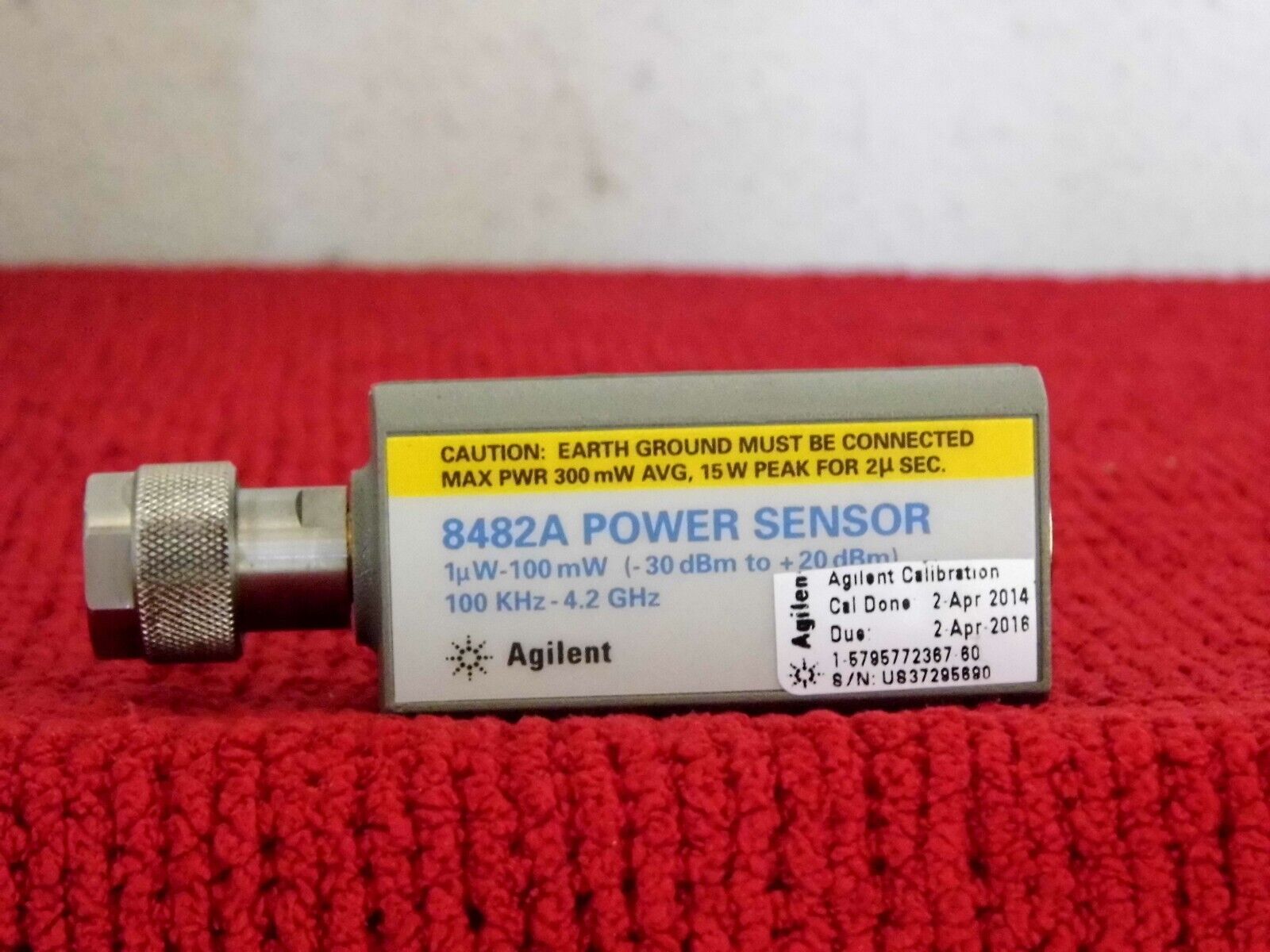 Agilent / HP 8482A RF Power Sensor 100khz-4.2GHz -30 to +20dbm