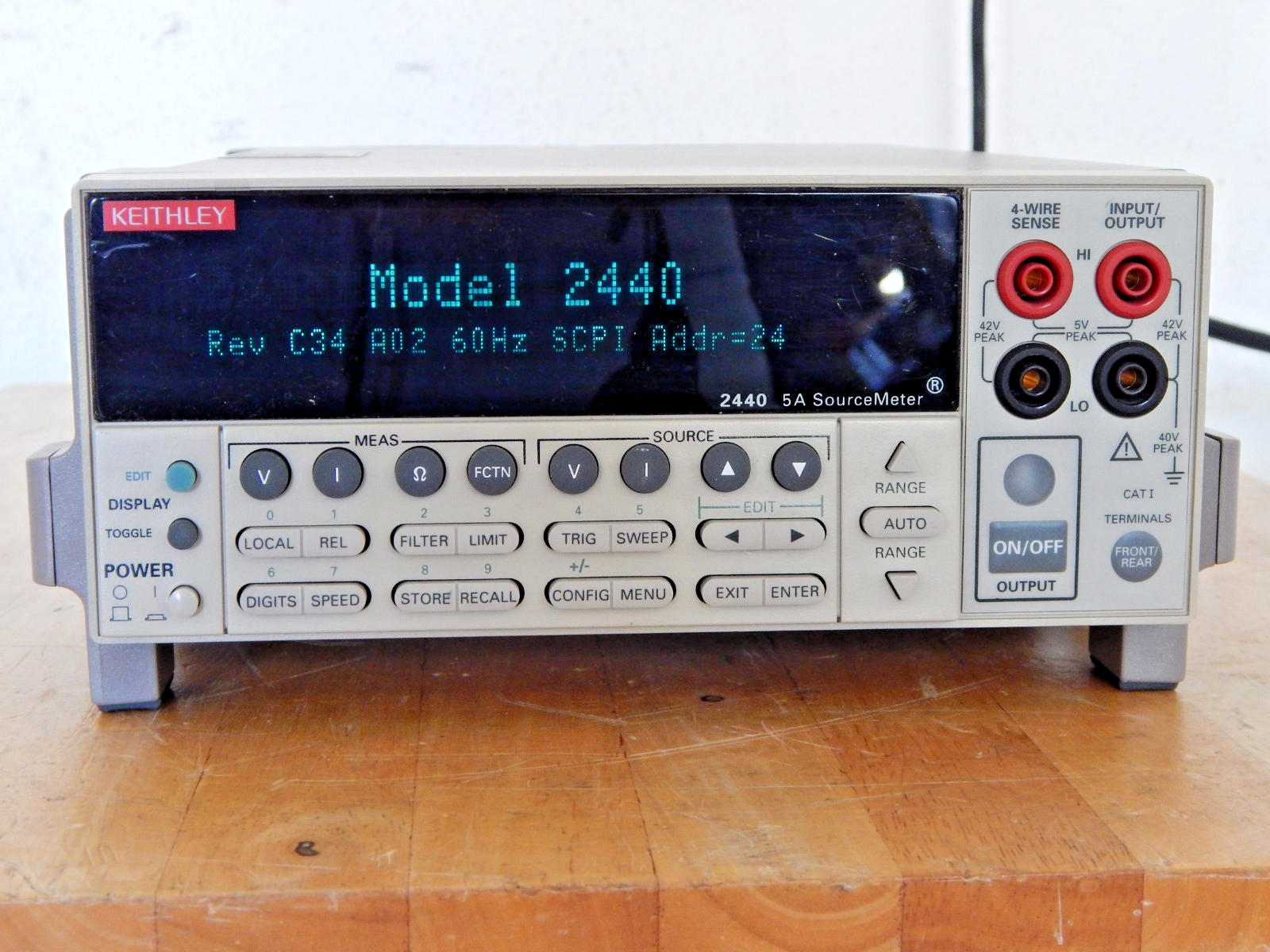Keithley 2440 5A SourceMeter