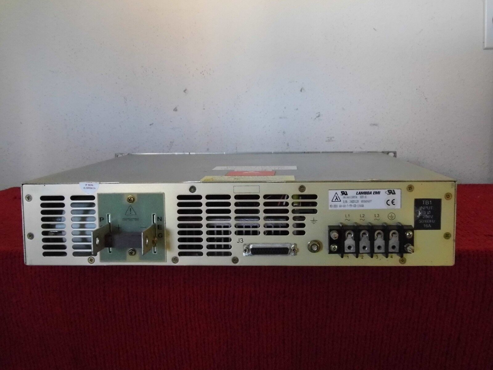 LAMBDA EMI DC POWER SUPPLY ESS 60-60-7-TP-CE-156B (5 in stock)