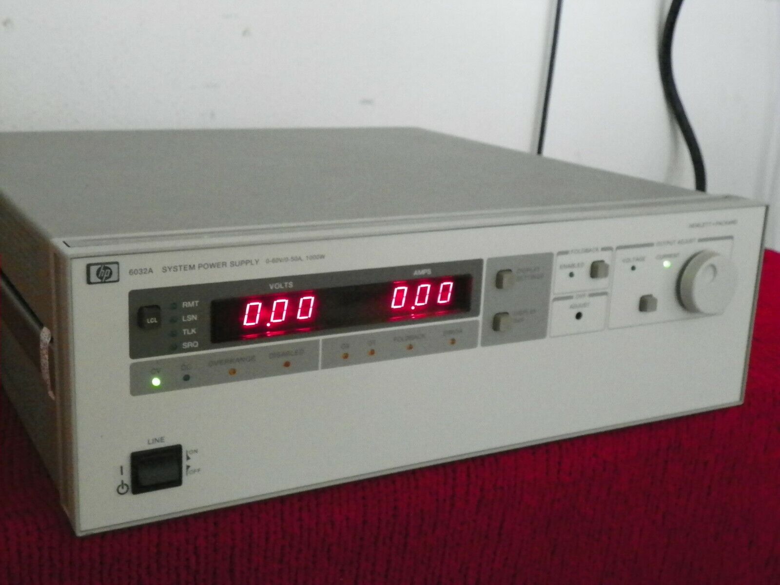 HP Agilent 6032A Power Supply, Load tested,  30 day Warranty, Fully Tested, GPIB
