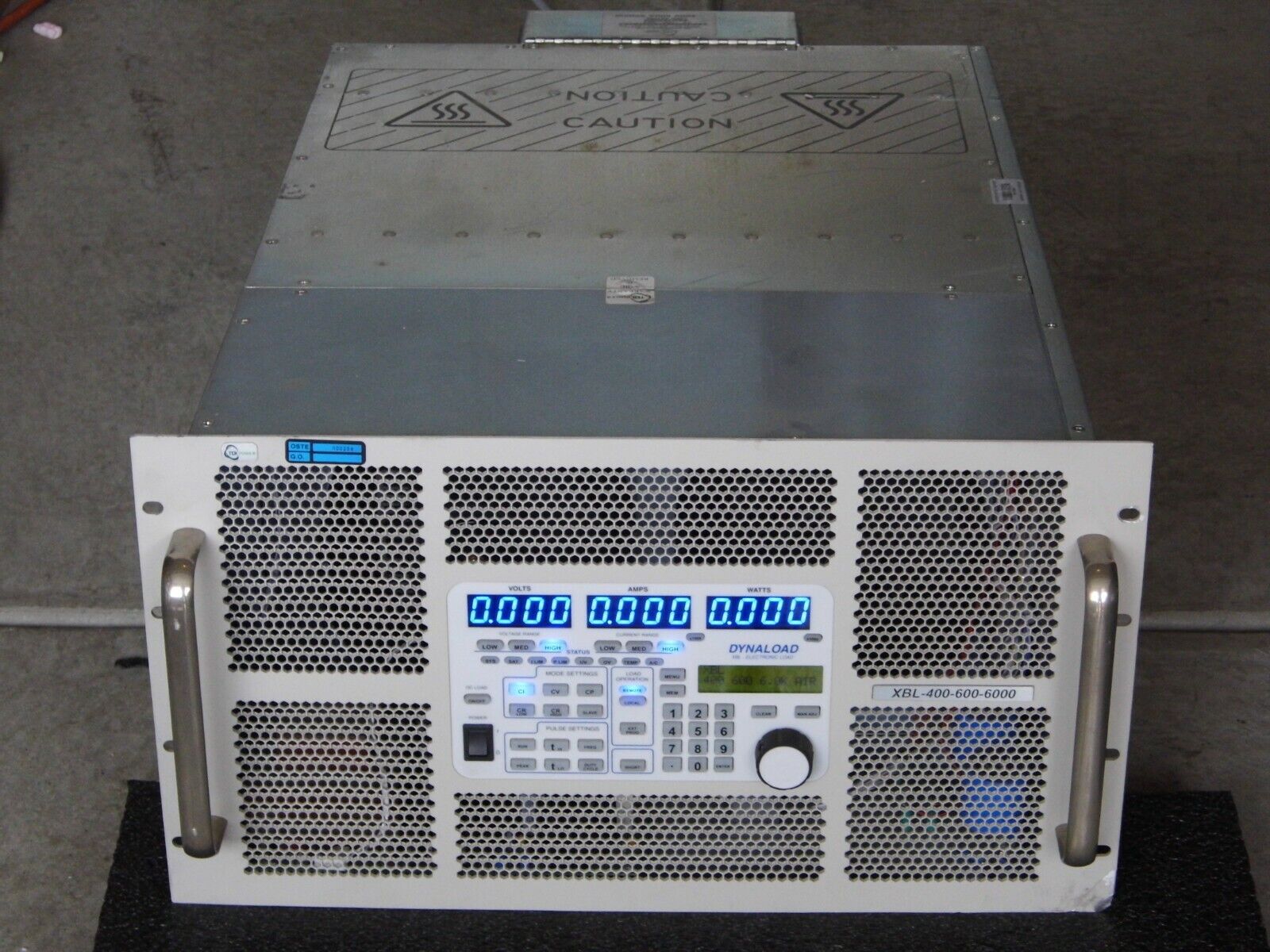 TDI Dynaload XBL400-600-6000 AIR 400V 600A 6000 watts  (3) in stock
