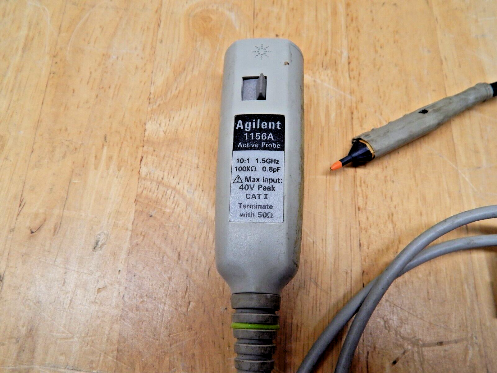 HP - Agilent - Keysight 1156A Active Probe, 1.5 GHz, tested and working.