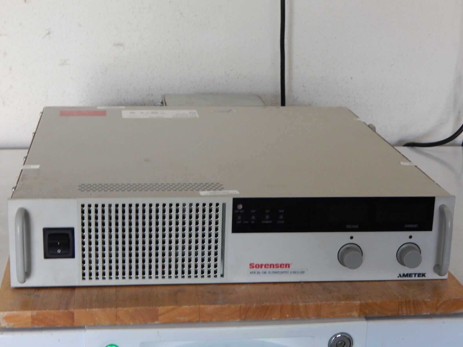 Xantrex XFR20-130 DC Power Supply, 20V, 130A,  2600W