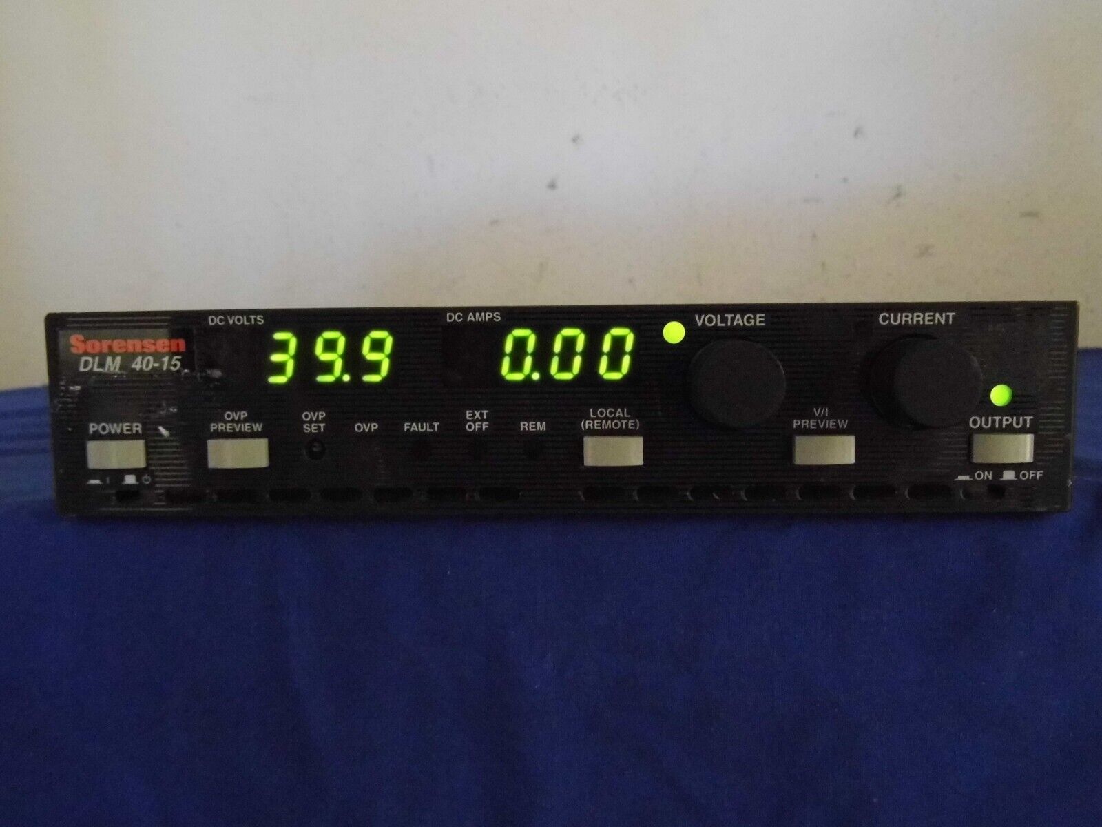 Sorensen DLM40-15 M21M85 DC Power Supply 30 Day Warranty