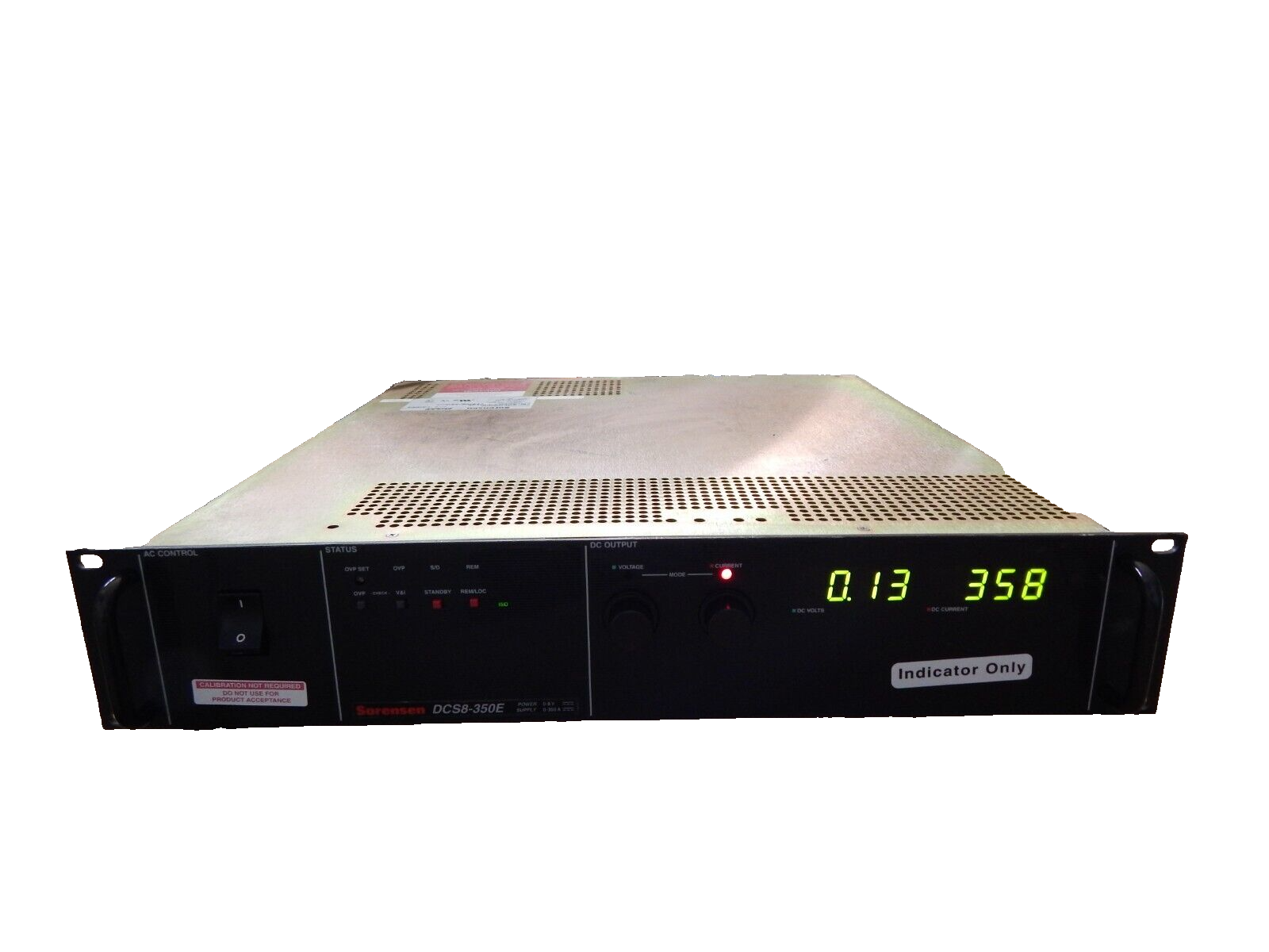 Sorensen DCS8-350E M130 Ethernet Power Supply