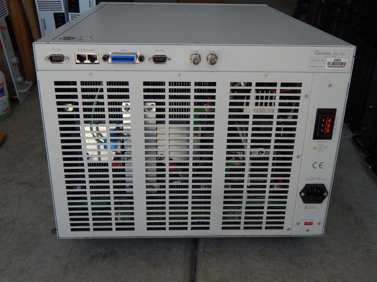 Chroma 63803 Programmable AC/DC Electronic Load 3.6kW/36A/350V, 1 in stock