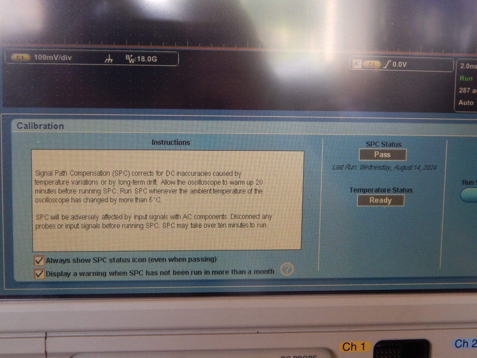 Tektronix DSA72004 Oscilloscope, option loaded & NIST cal'ed w/data