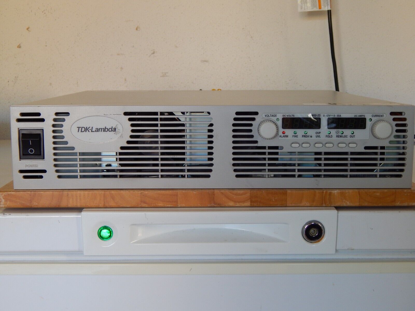 TDK-Lambda GEN60-55 Programmable DC Power Supply 0-60V 0-55A NIST Cal'd.