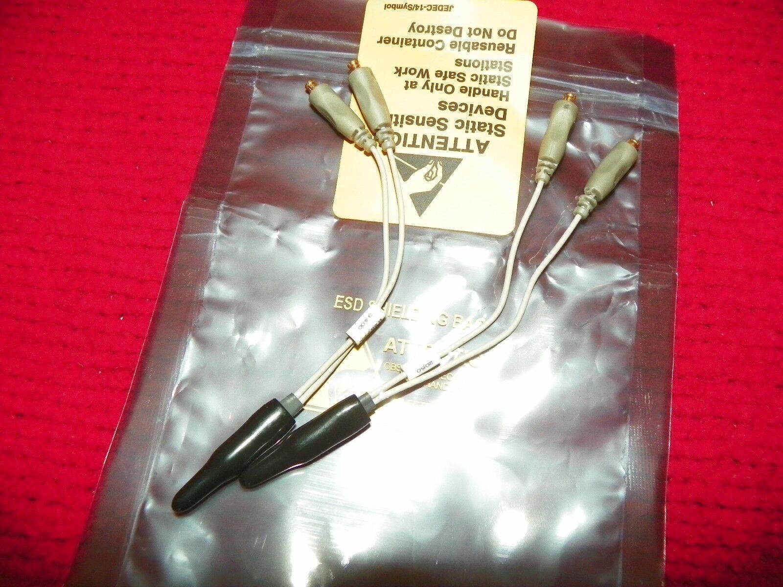 Lot of 7 Agilent E2677A InfiniiMax 12 GHz Differential Solder-in Probe Head