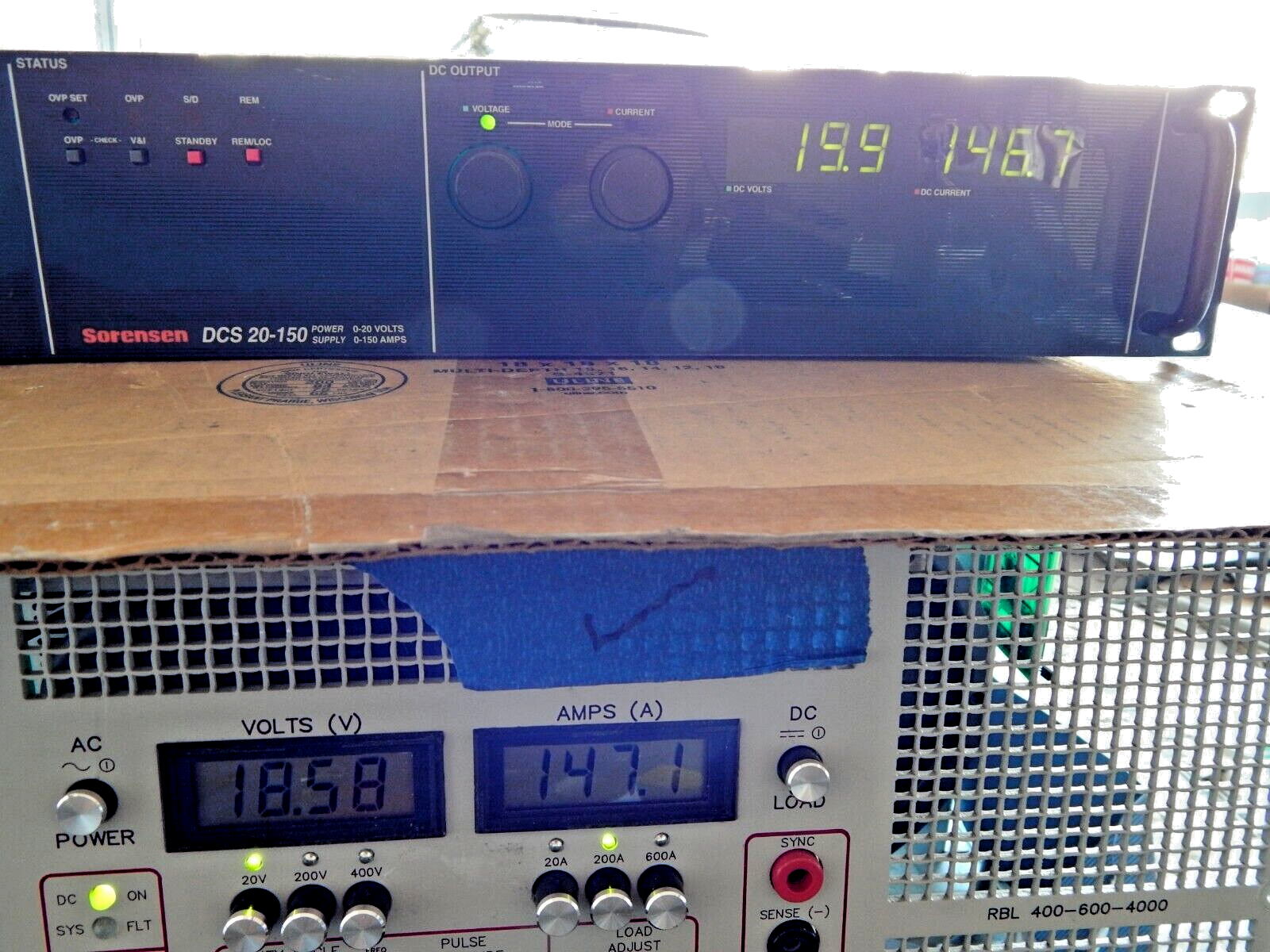 Sorensen DCS 20-150 Programmable DC Power Supply