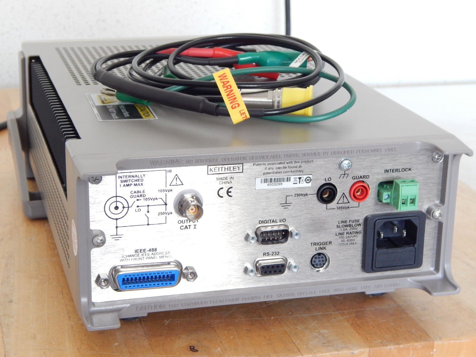 Keithley 6220 Precision Current Source- NIST Calibrated October 2025