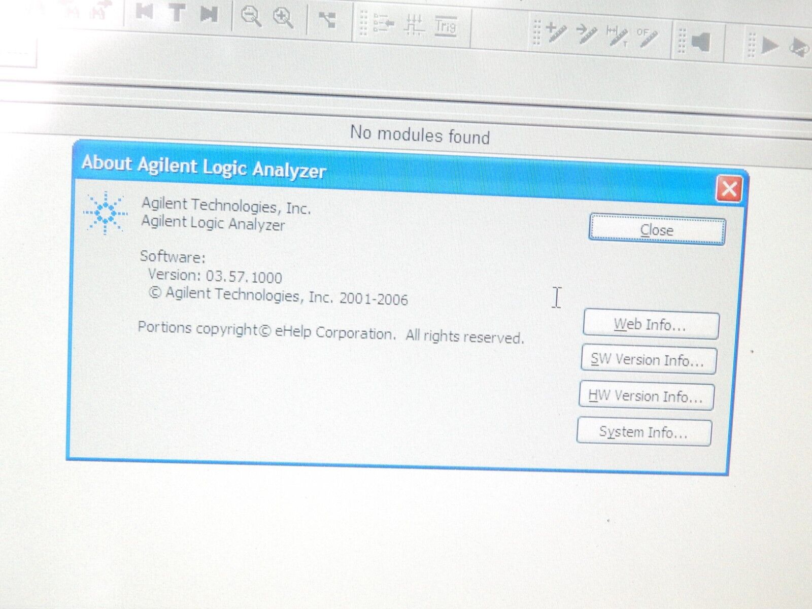 HP - Agilent - Keysight 16902A-014 Logic Analyzer Mainframe