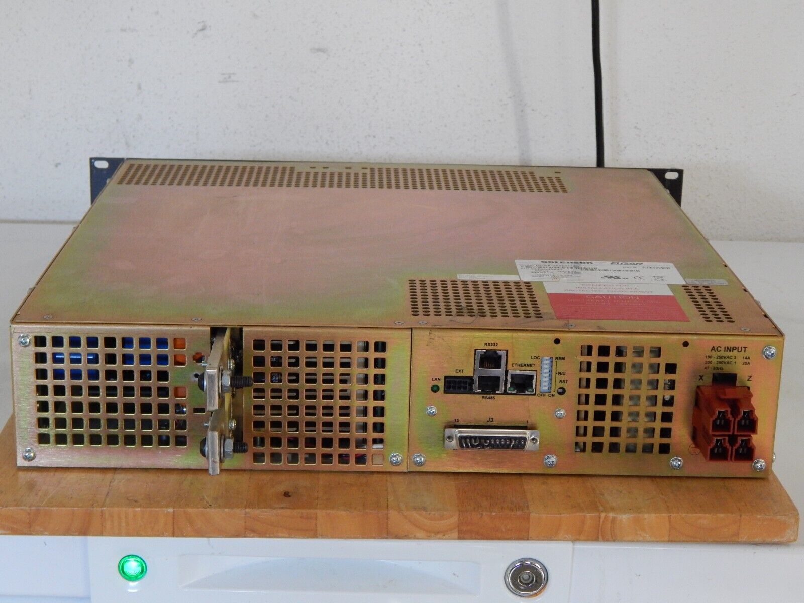 Sorensen DCS8-350E M130 Ethernet Power Supply