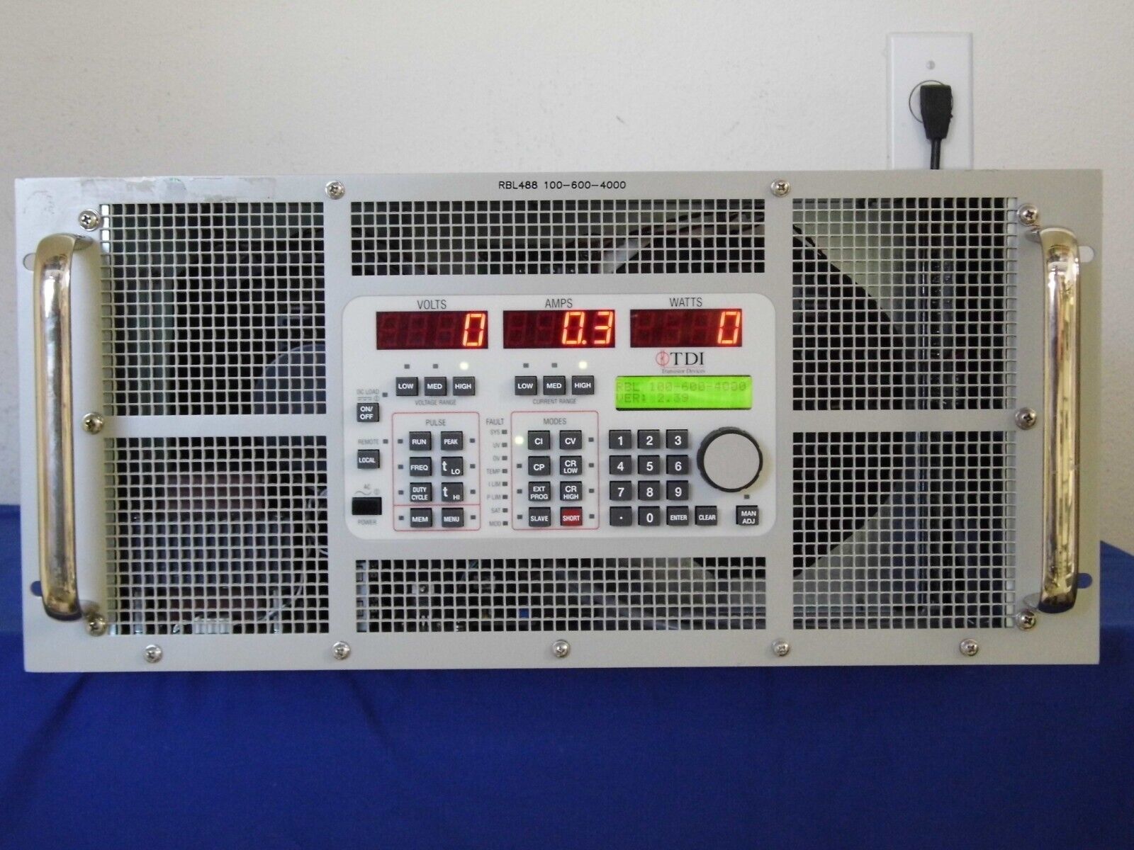 RBL488 100-600-4000 Electronic Load 100V 600A 4000W GPIB & Ethernet