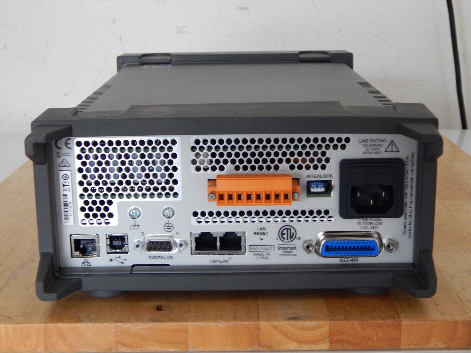 Keithley 2460 High Current Graphical SourceMeter w/NIST cal and data