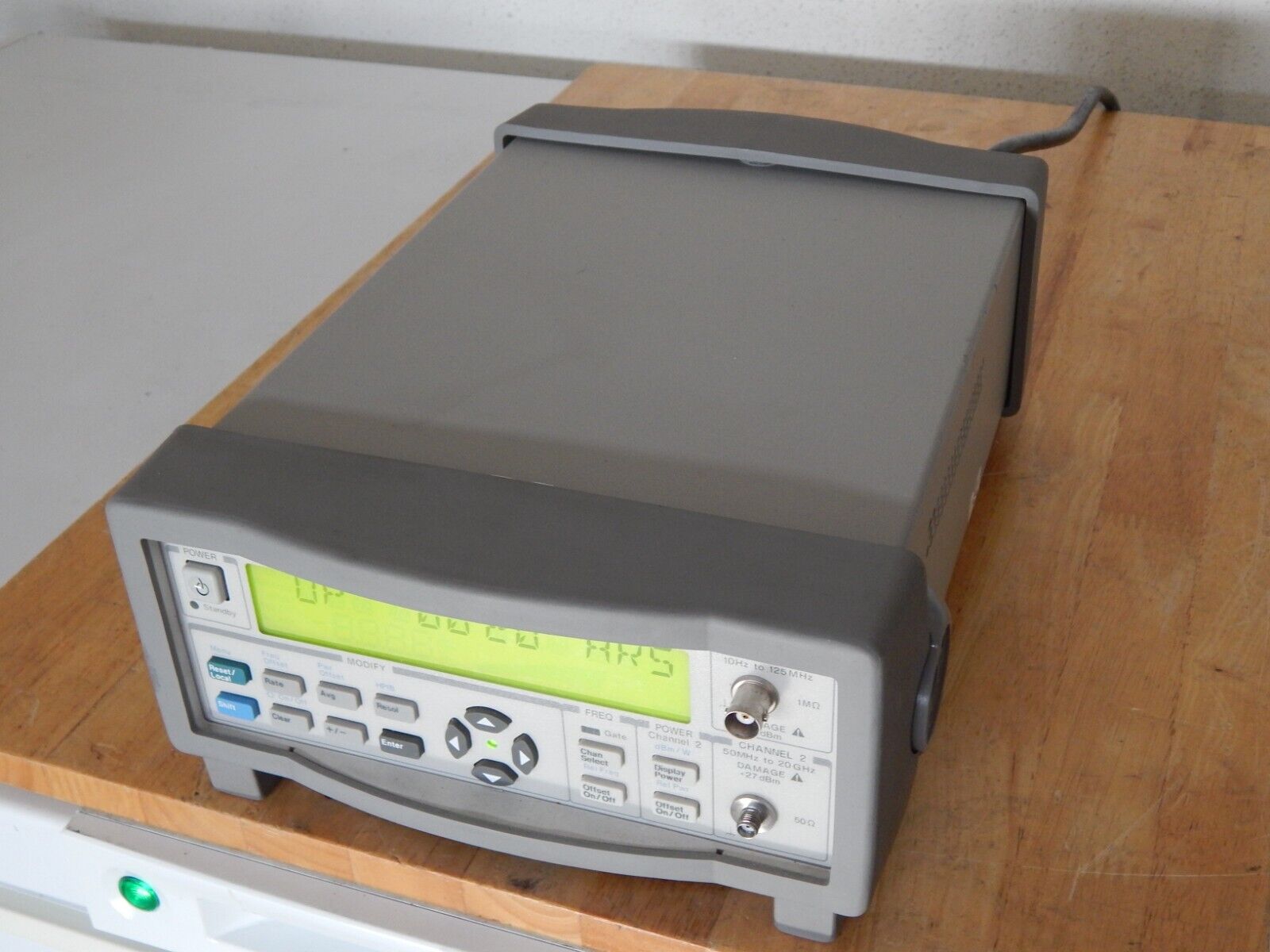 Agilent HP 53150A Microwave Frequency Counter/power meter 10Hz-20GHz 20 Hours