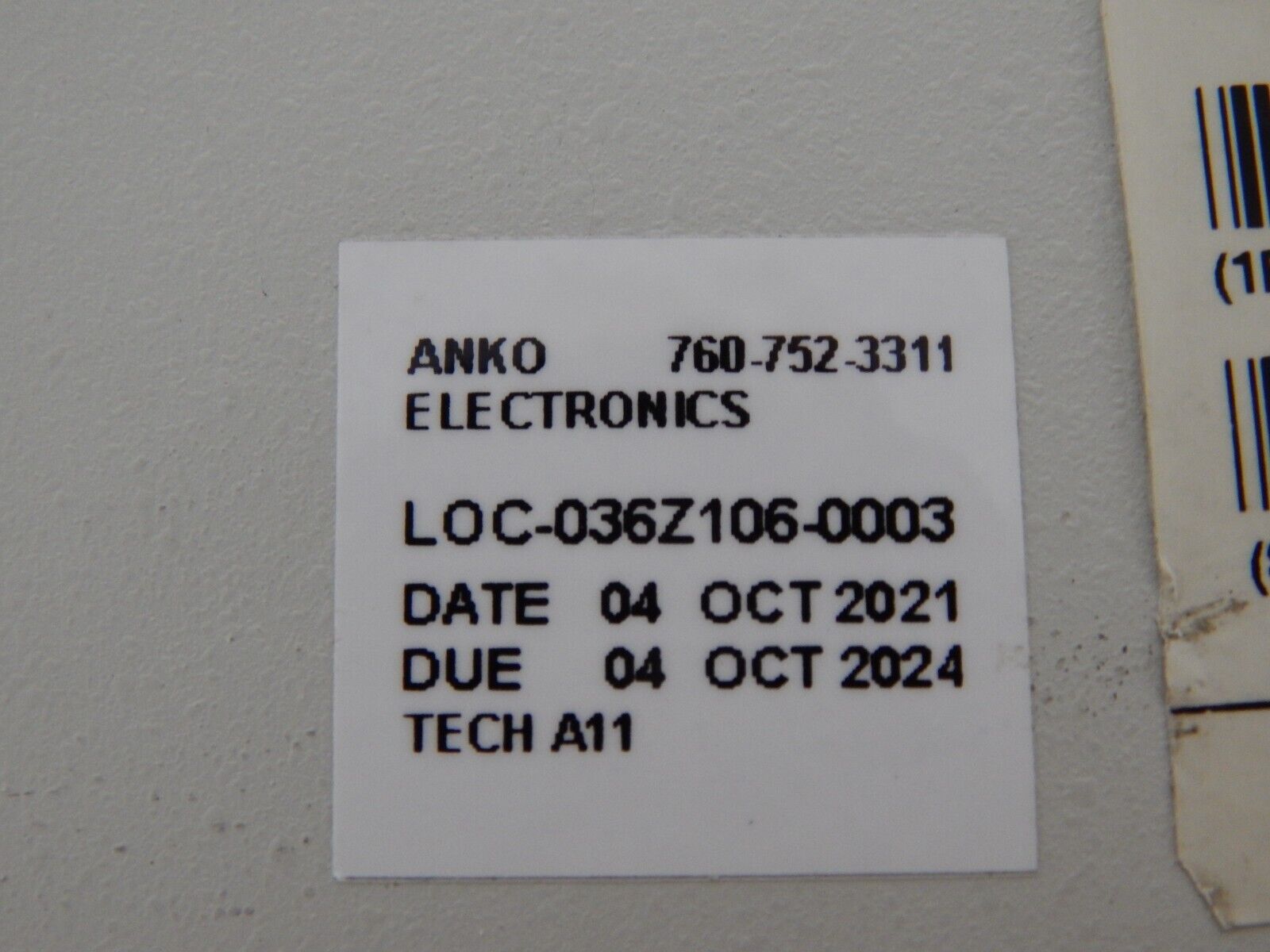 TDK-Lambda GEN60-55 Programmable DC Power Supply 0-60V 0-55A NIST Cal'd.