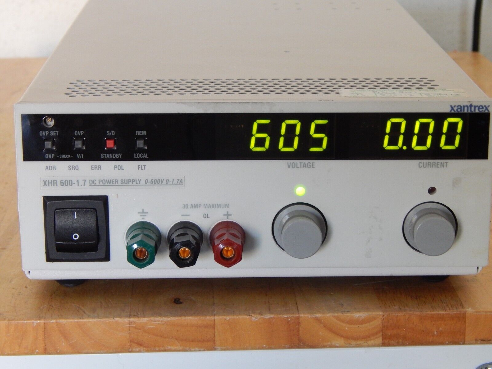 XHR600-1.7 DC Power Supply 0-600V 0-1.7A 1000W