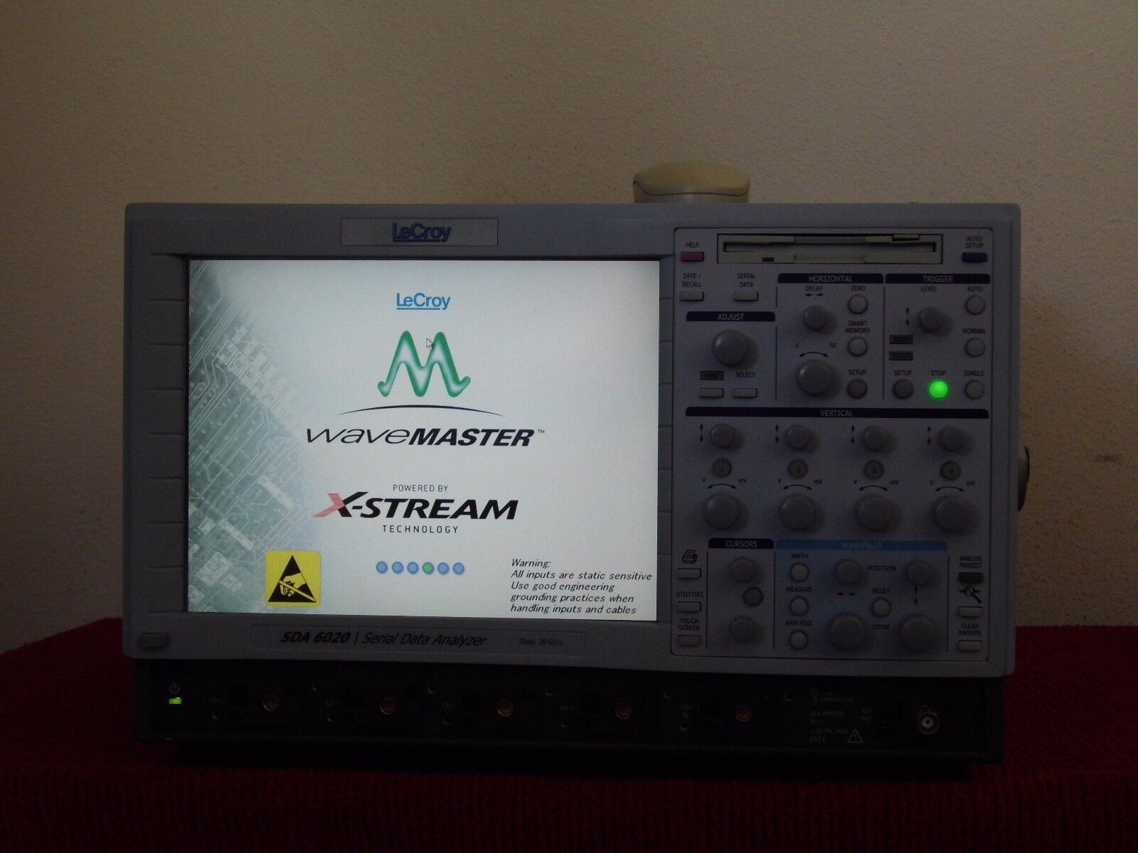 Lecroy SDA6020 6Ghz QUAD 20GS/s ASDA ET JTA2 SDA XDEV XMAP XMATH 