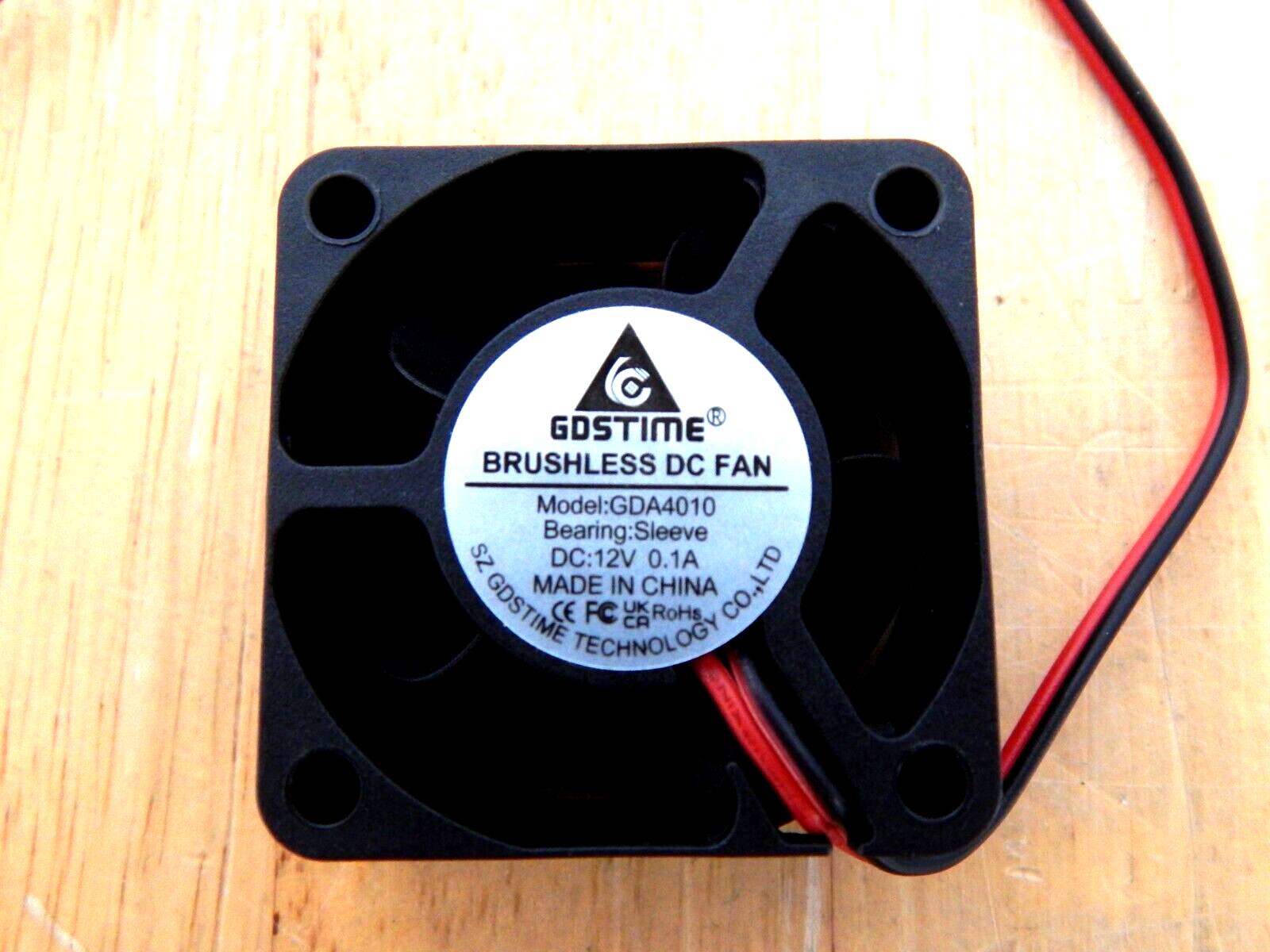 Brushless DC Cooling Fan 12V  0.1A US Quick Ship, lot of 4