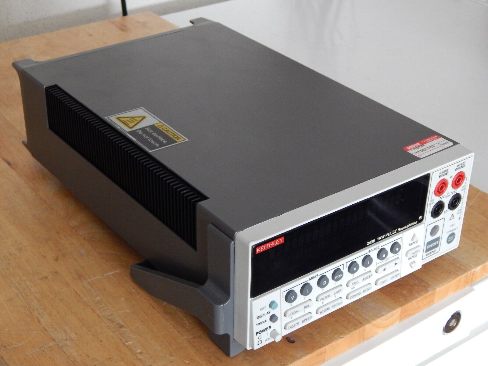 Keithley 2430 1kW Pulse Mode SourceMeter to 100V & 10A, REV C34, OEM NIST Cal