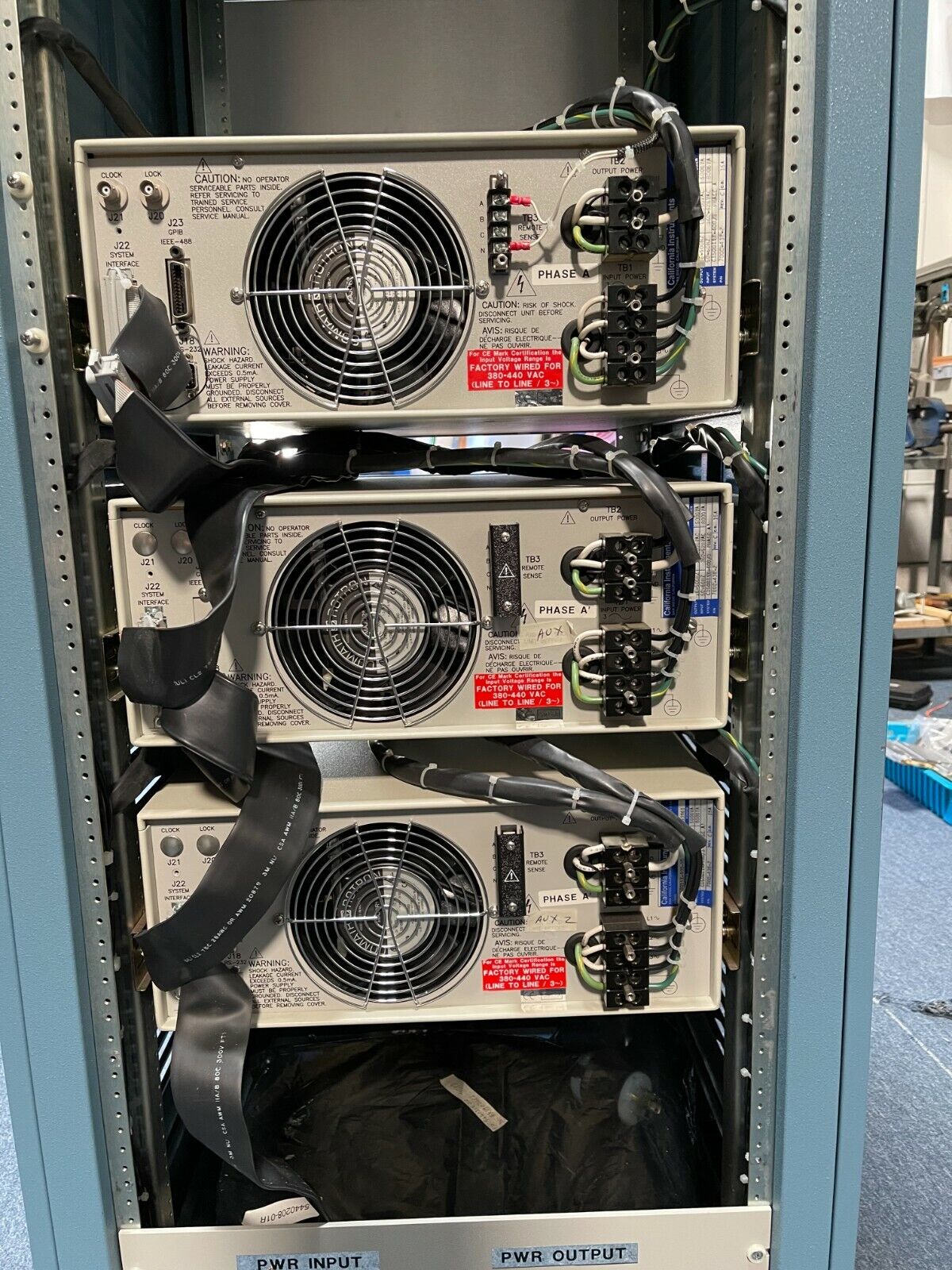 California Instruments 15001iX 15 KVA AC Power Source Calibrated by Ametek