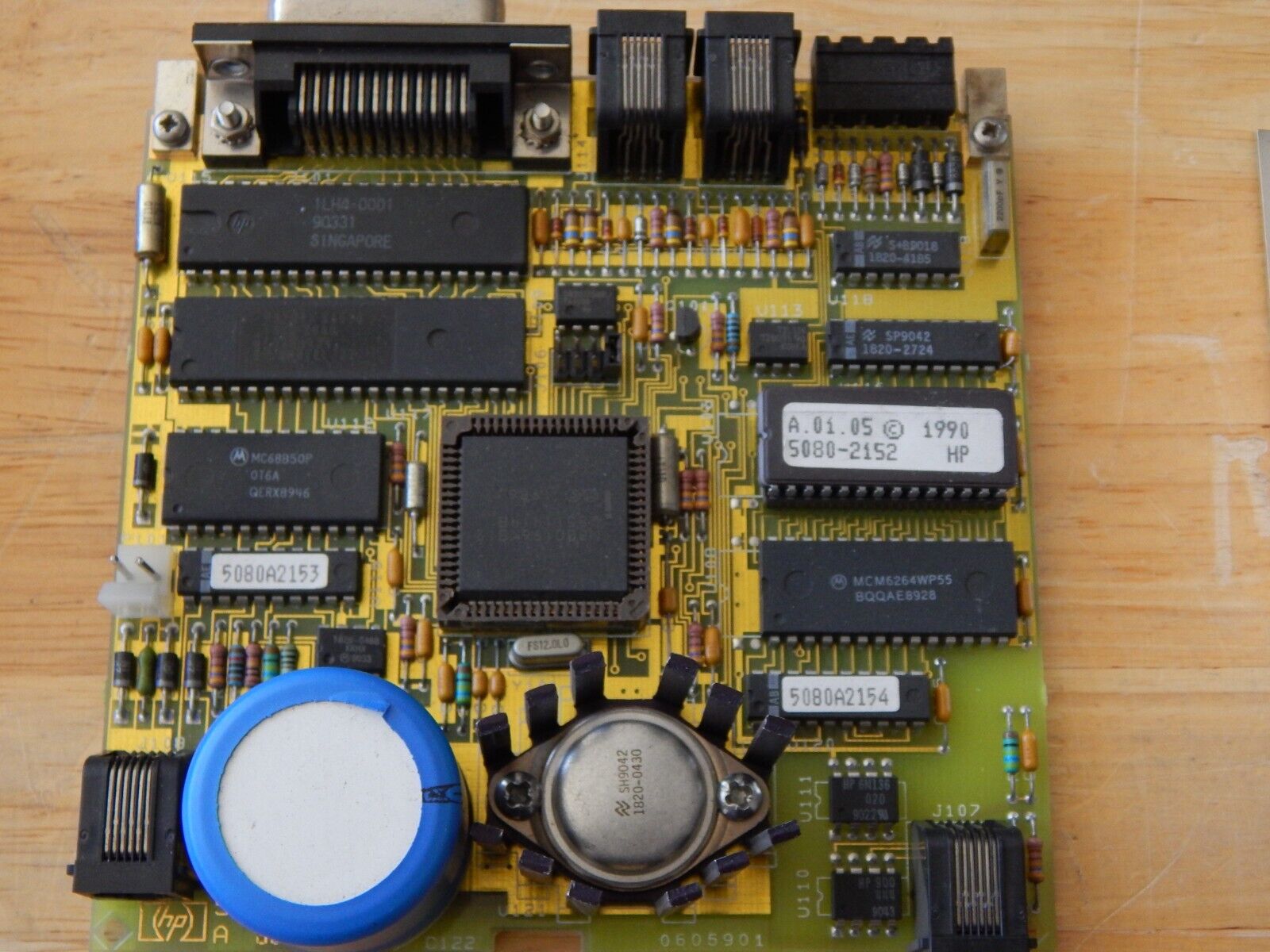 HP 6671A DC power supply w opt J03  parts, F3804A,Pabst 4212,06671-60022,GPIB bd