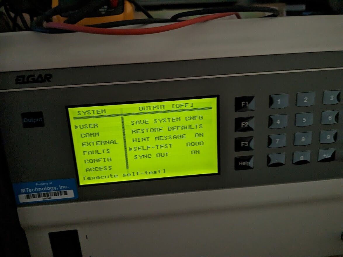 Ametek Elgar SW10500A-1-3-2 Power Source, 10500 VA