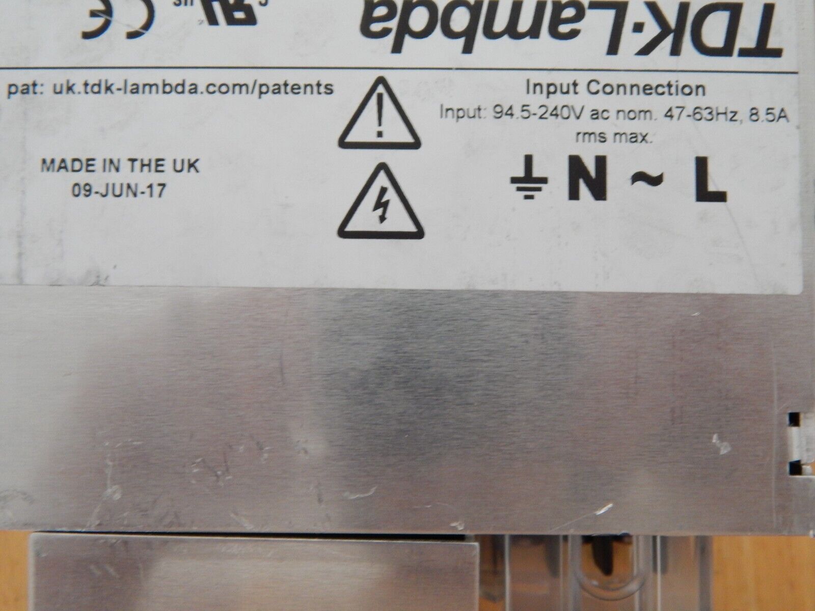 TDK-LAMBDA Vega-Lite 550 V5028GV Power Supply, Used, 2 in stock, USA