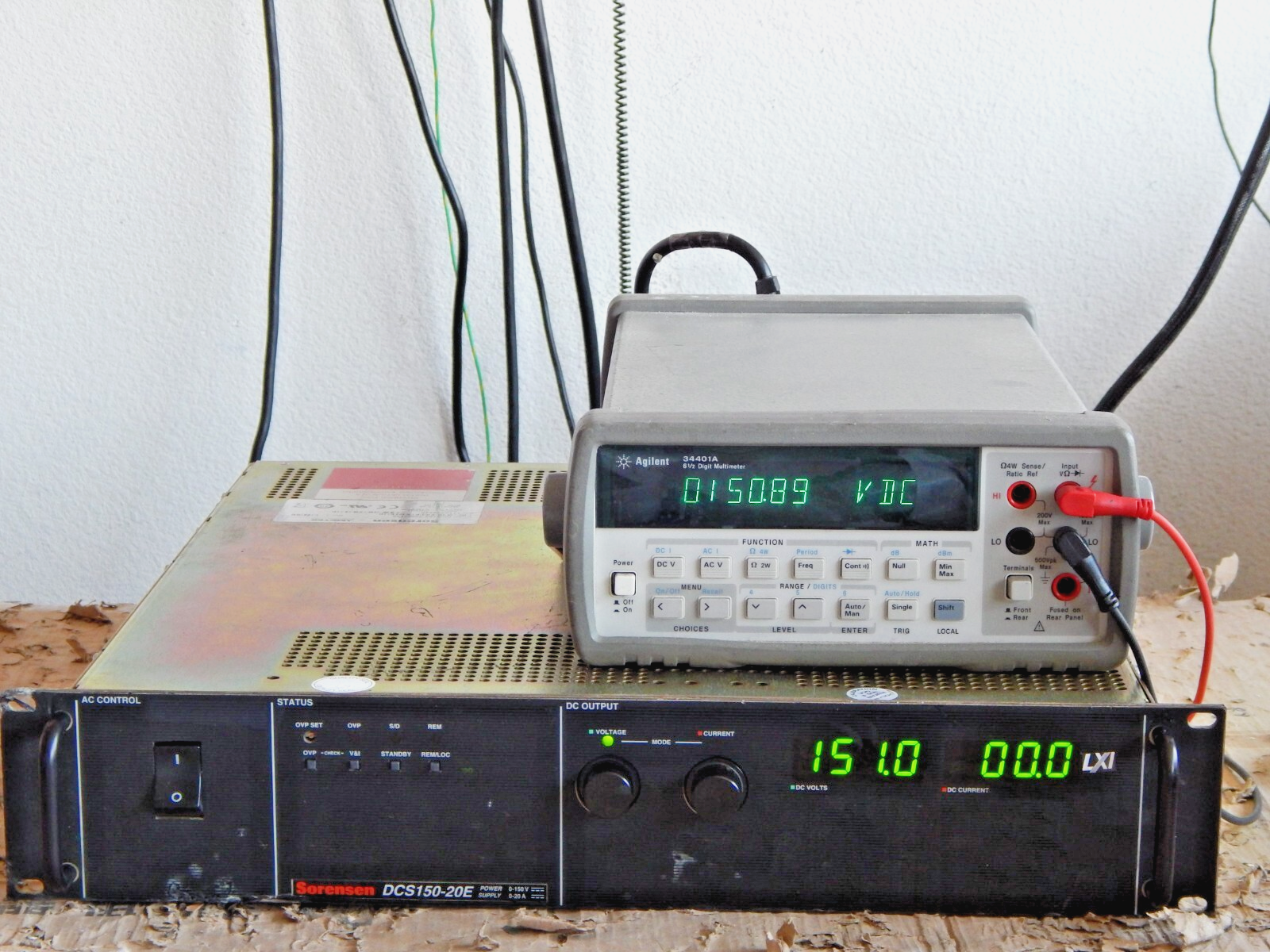 Ametek/Sorenson DCS150-20E M130 LX1 DC Power Supply  0-150V, 0-20A, 3kW