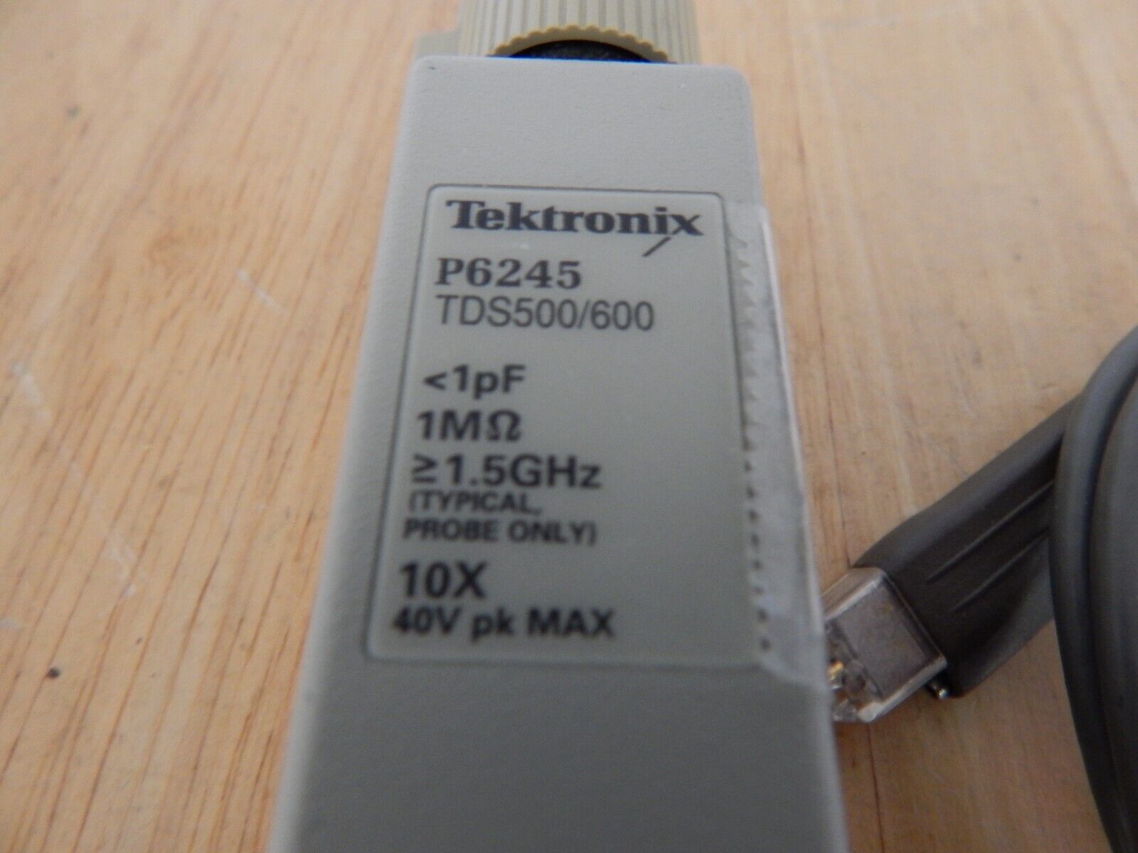 Tektronix P6245 1.5 GHz 10X TDS Probe