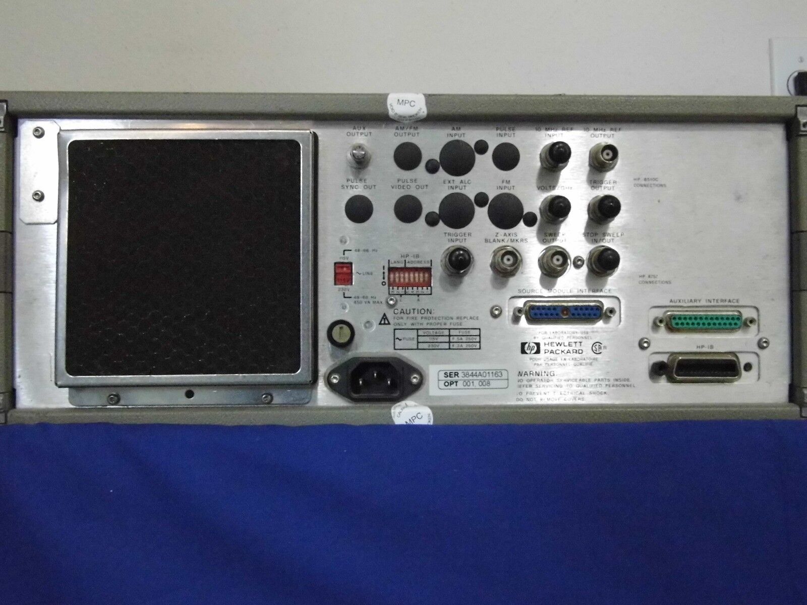 Agilent 83650B /001/008 synthesized generator, 30 day warranty, (2 in stock)