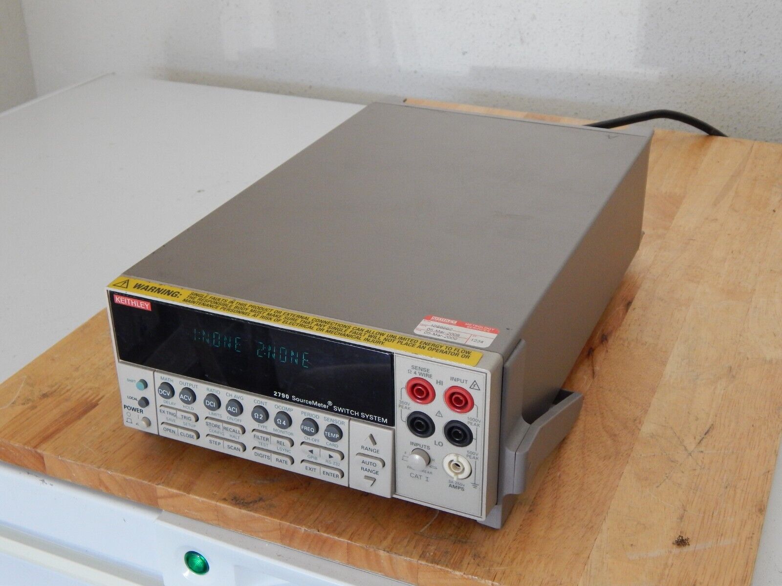 KEITHLEY 2790 SOURCEMETER,  Up to 30 DAY WARRANTY, 11 in stock