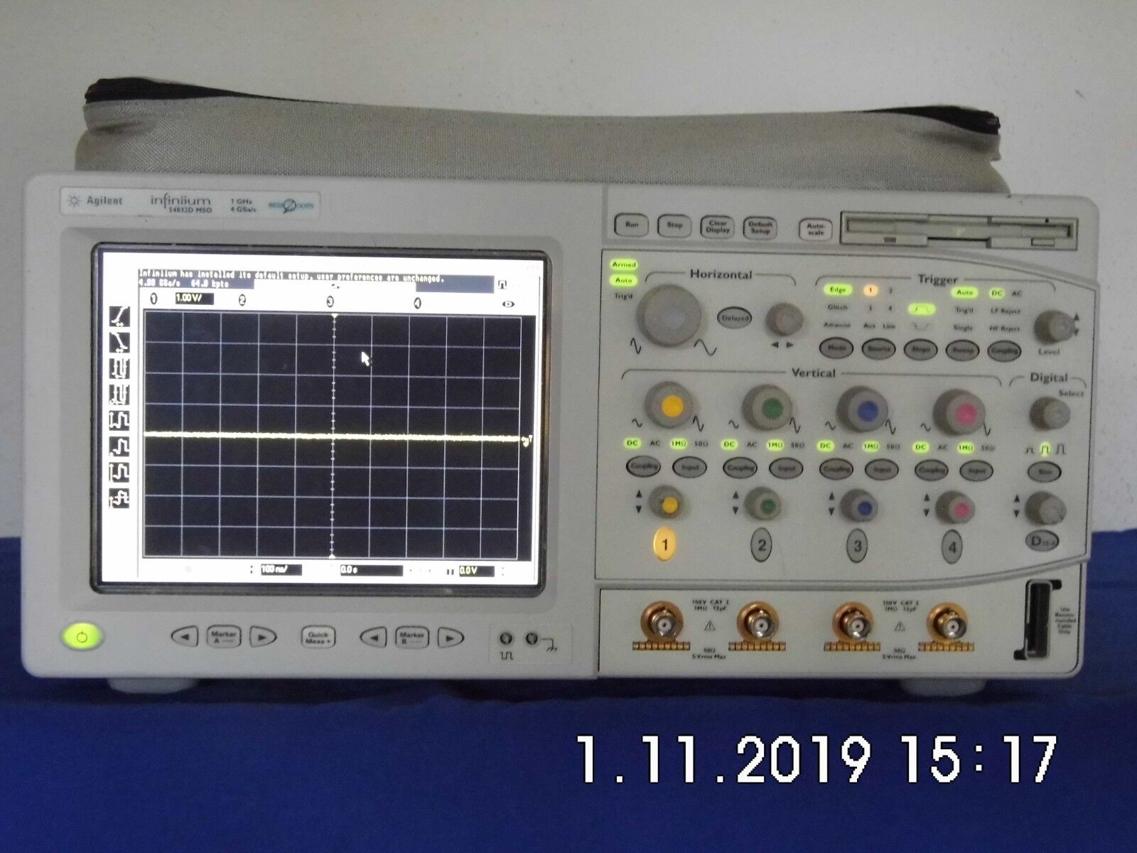 Agilent/HP 54832D MSO 1GHz,4GS/s,4CH + 16CH w/opt 080 & accessories