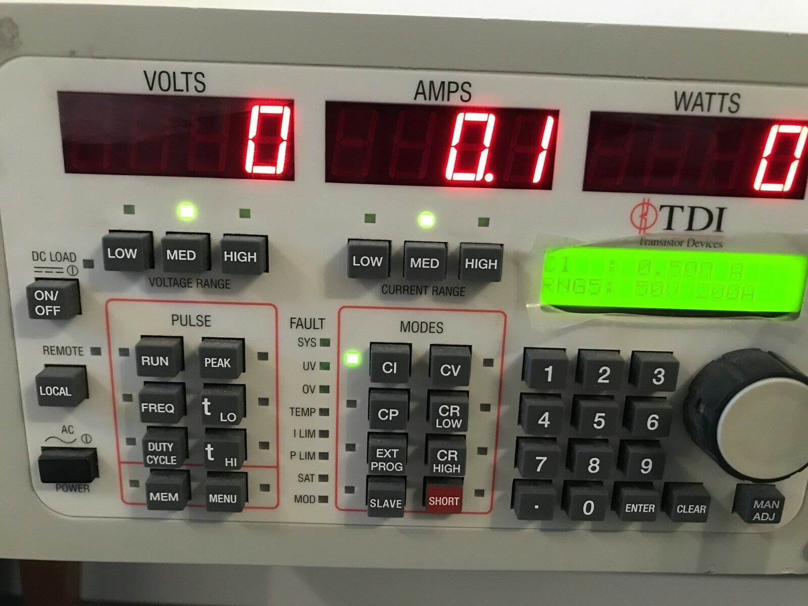 TDI Dynaload RBL488 100-300-2000 DC Electronic Load w/GPIB 100% guaranteed!