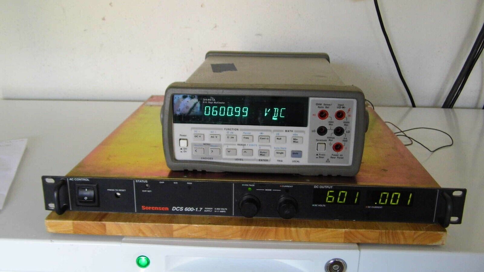 Sorensen DCS600-1.7 DC Power Supply 0-600V, 1.7A M9A (GPIB)