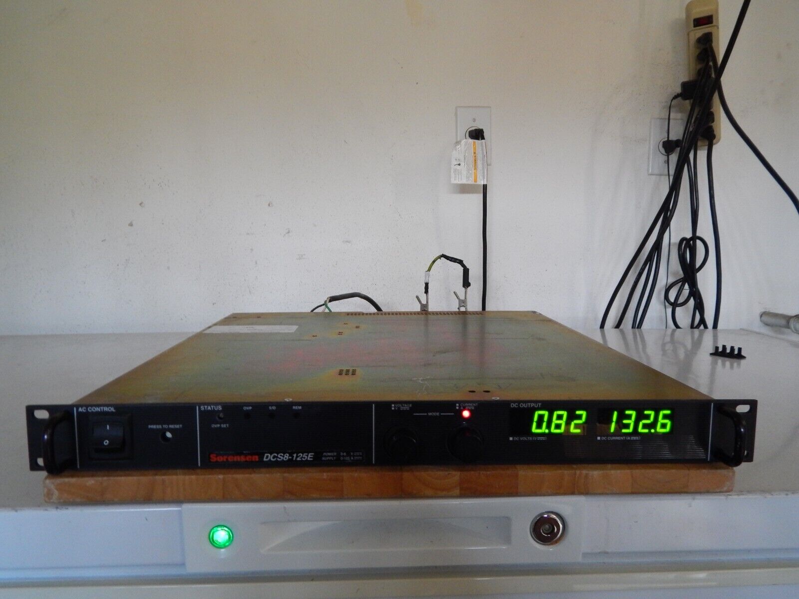 Sorensen DCS8-125E M9C (GPIB) DC Power Supply 8V @ 125A (5 in stock)