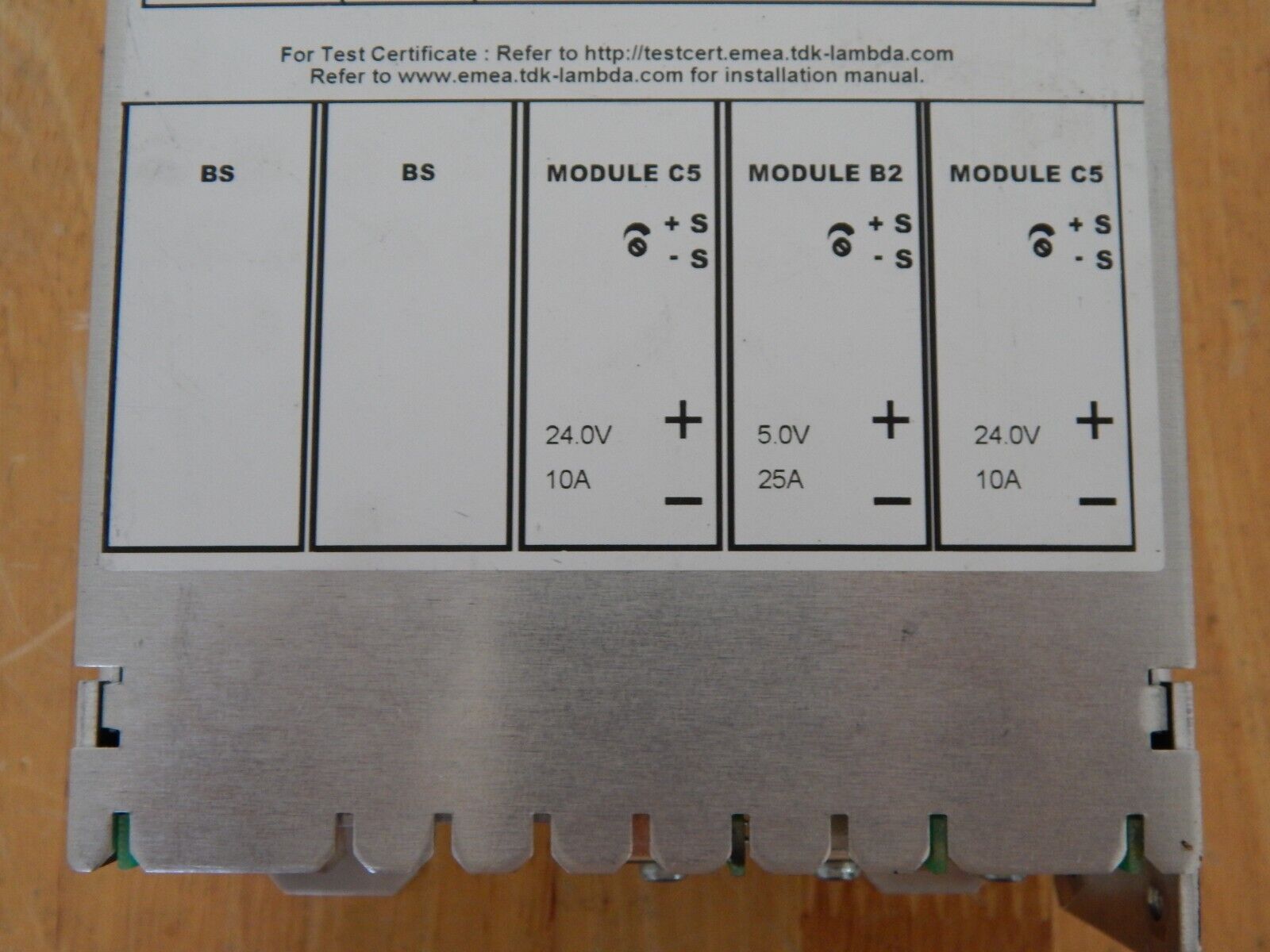 TDK-LAMBDA Vega-Lite 550 V501CYF Power Supply, NEW, 3 in stock, USA