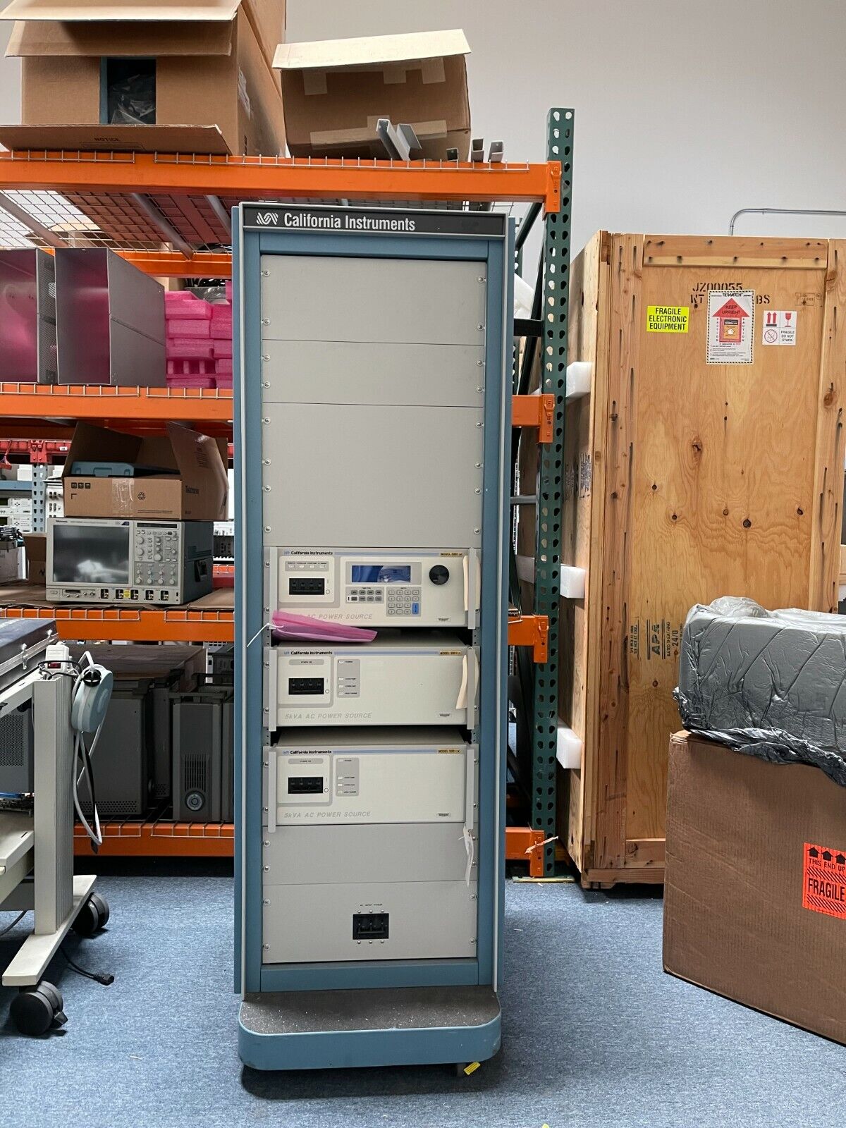 California Instruments 15001iX 15 KVA AC Power Source Calibrated by Ametek